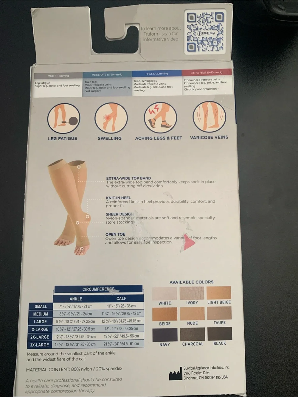 Truform Lites Ladies Sheer Knee Highs - Beige